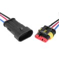 thumbnail image 5 of Waterproof 3 Pin Way Car Auto Wire Electrical Connector Plug, 5 of 5