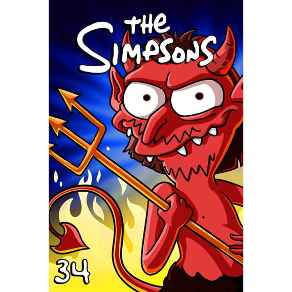 The Simpsons: The complete Season 34 DVD