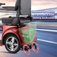 thumbnail image 5 of SKRT Large 3 Wheels Mobility Scooter (XW-E02), Electric Heavy Duty Wheelchair Device, 500 LBS Capacity for Seniors & Adults, Speed Adjust, Seat Extension, 5 of 10