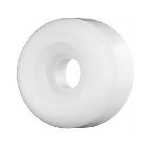 Yocaher White BLANK Skateboard WHEELS 54mm (Set of 4)