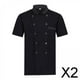 thumbnail image 1 of Chaqueta de cocinero,Chaqueta de chef para hombre y mujer,manga corta,para chef,Uniforme de chef para uso en verano,transpirable,Ropa de trabajo para servicios de alimentación Ropa de, 1 of 8