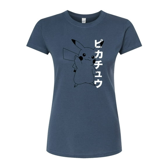 Pokémon - Pika Thumbs Up - Juniors Fitted Graphic T-Shirt