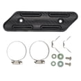 thumbnail image 1 of koolsoo Motorcycle 25-51mm Exhaust Muffler Heat Guard Protection Black, 1 of 9