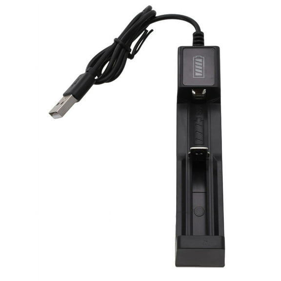 1 Slot Usb Smart Battery Charger for 14500 18500 26650 3.7V Lithium Battery