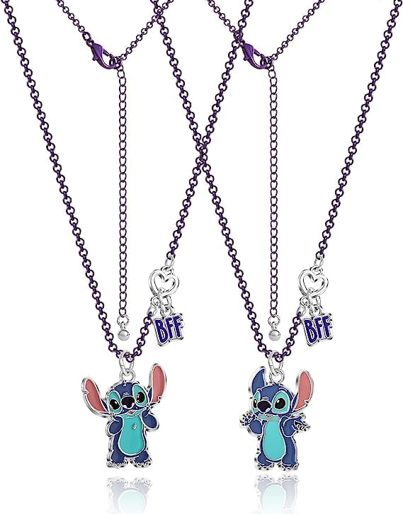 Disney Heart Lilo & Stitch Pendant Best Friend Girl BFF Necklace of 2 for  Kids Children Friendship Jewelry Party Gifts | Lazada.co.th