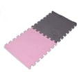 thumbnail image 1 of 10pcs Soft Plush, Thickened Interlocking Puzzle Area Rugs, Cuttable Foam Carpet Tiles for Living Room, Bedroom, 1 of 7