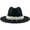 *Black, variant on Fedora Hats for Women Wool Panama Hat with Pearl Band Wide Brim Felt Hat Classic Trilby Hat Women's British Fashion Elegant Jazz Hat Pearl with Top Hat Big Brim Hat Ladies Woolen Hat