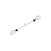 Genuine OE Volvo Belt Weather-Strip Clip - 9187594