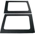 thumbnail image 1 of DEI 050165 2011-16 Jeep Wrangler Sound Deadening Rear 4-Door Leather Look Side Window- Black, 1 of 1