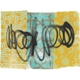 thumbnail image 2 of Saunders, Alonzo 18x14 White Modern Wood Framed Museum Art Print Titled - Swirling I, 2 of 4