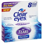 Clear Eyes: Pm Tears Nighttime Relief Dry Eyes Eye Ointment, 18 oz