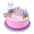 thumbnail image 2 of Mini Crown Cake Topper Romantic Pearl Garland Happy Birthday Children Hair Ornam 2 of 11
