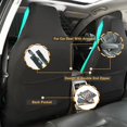 thumbnail image 4 of Fundas para asientos de coche Flying Banner, fibra de carbono, malla de aire, color menta, 4 of 9