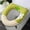 Green, variant on Cushion For Toilet Seat Toilet Seat Cushion With Adhesive Buckle Toilet Seat Cushion With Handle Toilet Seat Cushion Toilet Seat Ring
