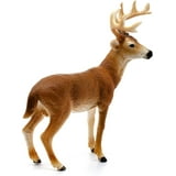 Schleich White-Tailed Buck Figurine, Handcrafted Deer Collectible Toy ...