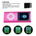 thumbnail image 3 of Reproductor mp3 Portátil Con Sonido Sin Pérdidas Con Soporte para Pantalla Lcd de 1,8 Pulgadas, Reproductor de Música para Estudiantes, Fácil de Usar, Batería de Larga, 3 of 7