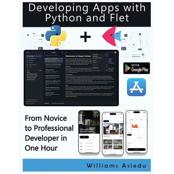 Developing Apps with Python and Flet, (Paperback)