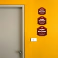 thumbnail image 5 of Heritage Plus Push Button To Open The Elevator Wall or Door Sign | Public Spaces Signage - Large, 5 of 8