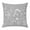 Gray, Silver, White, variant on Throw Pillow Covers, Sage Green Spring Floral 16x16 Pillow Covers for Couch/Sofa/Bed, Elegant Pastoral Flowers Decorative Square Linen Cushion Pillowcase for Home Decor