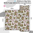 thumbnail image 5 of White Christmas Candy Cane Pattern Toddler Nap Mats for Kids Preschool,50"x20" Sleeping Mat Bag or Kids,Toddler Sleeping Bag,Toddler Nap Mat or Daycare, 5 of 6