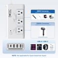 thumbnail image 3 of Convertidor de Voltaje FOVAL 220V a 110V 2000W USB-C 4 Puertos, 3 of 5