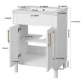thumbnail image 3 of Harper & Bright Designs 24" Small Bathroom Vanity with Sink, Bathroom storage Cabinet with Doors and Shelf, White, 3 of 19