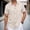 Khaki, variant on Mens Dress Shirts Summer Short Sleeve Jacquard Button Down Collared Business Casual Formal Work Shirt