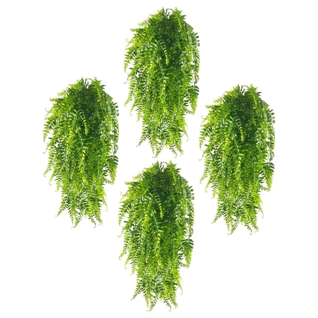SWETRACE 4Ud Planta Artificial De Verde Para Colgante En Pared Hogar Fiesta