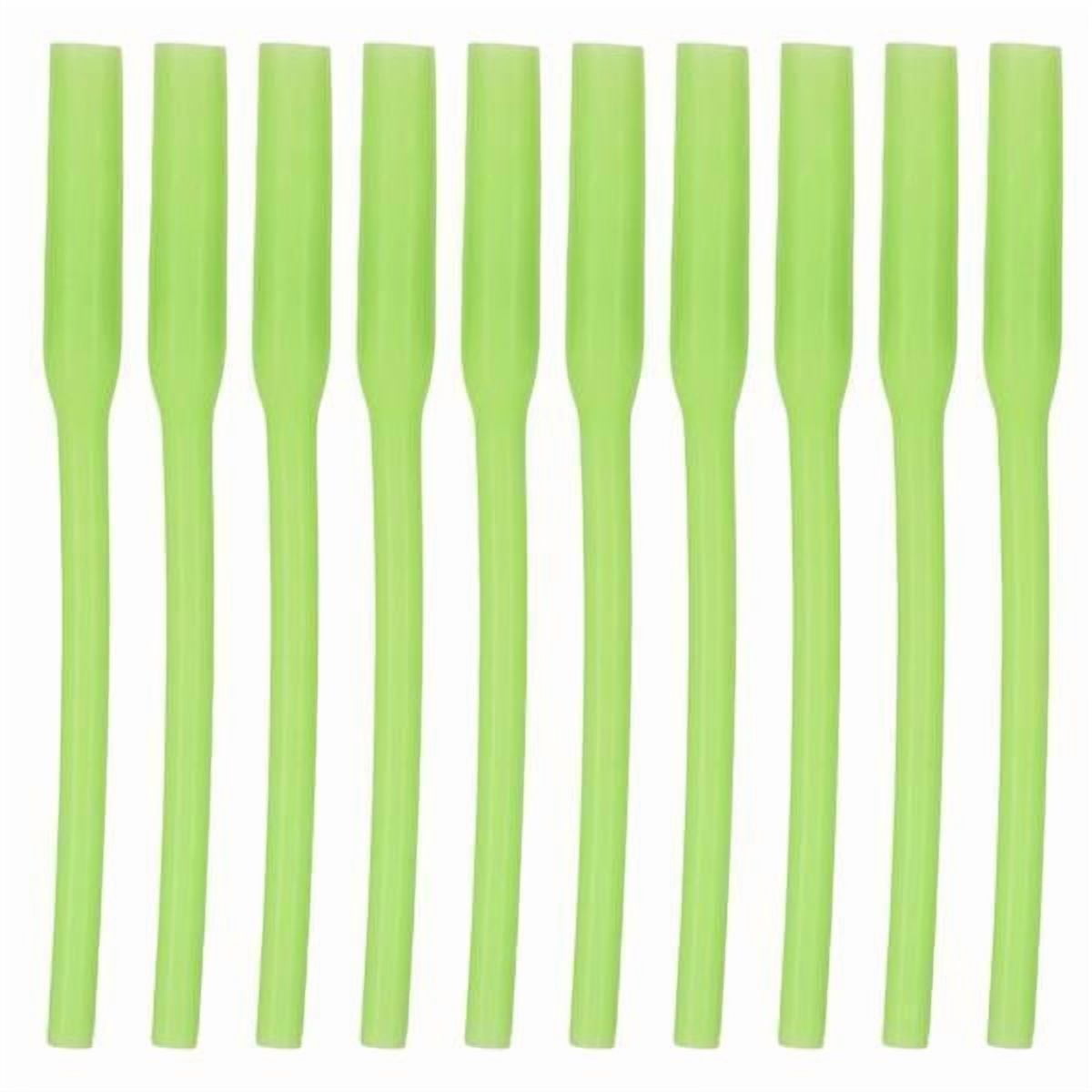 jeetily 5x 10Pcs Fishing Night Luminous Tube Multicolour Tube Clip on Fishing Angling Glow Tubing Fishing Glow Sticks for Fishing Lovers
