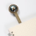 thumbnail image 3 of Christmas elk retro Book Mark: Lace Bookmark in Antique Bronze - Great Reading Accessory for Book Lovers, 3 of 5