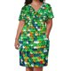 thumbnail image 2 of Vestido holgado con bolsillos y lentejuelas funky para mujer, vestidos largos de noche para mujer, vestidos largos para mujer, 2 of 6