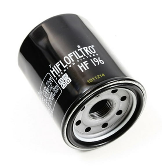 Hiflofiltro Oil Filter (Black) Pu Hf196