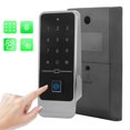 thumbnail image 2 of Electronic Cabinet Lock Fingerprint Password Intelligent Card Unlock Safe AntiThief, 2 of 5