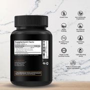 HUMANX Turkesterone+ 800mg - USA Third Party Tested (Similar to Ecdysterone) for Muscular Development & Dynamic Athletic Performance - Natural Anabolic - Non GMO, Vegan - Turkesterone Supplement