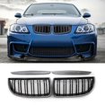 thumbnail image 1 of Parrilla delantera de fibra de carbono para BMW Serie 3 E90 E91 2005-2008 Afortunado Sencillez, 1 of 3