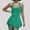 Green, variant on Summer Rompers For Women 2024 Tennis Skirt Dress Athletic Skort Romper Dress With Shorts Underneath Trendy off The Shoulder Rompers for Women New Years Outfits for Women Maternity Overalls Soft