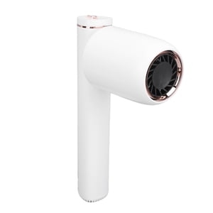 Séchoir à cheveux portable, moteur de base en cuivre Grip pratique haute rotation vitesse chargeable sécheuse 2 engrenages pour usage familial