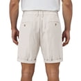 thumbnail image 4 of Dresfit Men's Golf Shorts Baggy Pleated Bermuda Shorts 2026 Summer Work Shorts Classic Fit Big and Tall Adjustable Business Short Pants with Pockets L, 4 of 8