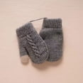 thumbnail image 4 of Guardurnaity Guantes para niños de punto con forro grueso para bebés pequeños con cordón de invierno para niños y niñas de 1 a 5 años con guantes y mitones A, 4 of 6