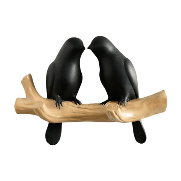 Colgador de pared Soledad organizador de almacenamiento en forma de pájaro