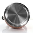 MegaChef 3 Liter Stovetop Whistling Kettle in Copper