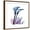 Brown Frame, variant on Art.com Calla Lily Purp Art Print by Albert Koetsier, 16" x 16"