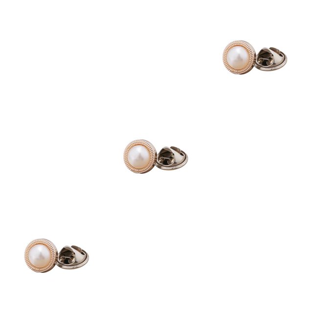 Jumpingount 100 Uds. Gemelos de costura gratis, botones de broche, ropa desmontable, ropa decorativa ajustable, uñas para camisa Type5 Type1 NO1