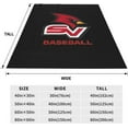 thumbnail image 5 of Saginaw Valley State University Logo Blanket Large Luxury Fleece Soft Anti-Static Anti-Pilling Flannel Bed Blanket, 5 of 6