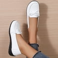 thumbnail image 3 of CHICVOMEY Cute Bow Flats for Women Loafers Business Casual Loafers Shoes with Arch Support Penny Loafers Slip On Dressy Shoes Comfort Flats for Walking&Work, 3 of 9