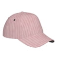 thumbnail image 3 of Balery Pink Stripes Baseball Cap For Women Men,Adjustable Size For Running Workouts And Outdoor Activities All Seasons, 3 of 9
