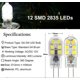 thumbnail image 2 of 10-pack G4 2w Led Bulb For Cooker Hood Light Bulbs, Ac/dc 12v, 20w Halogen Bulbs Equivalent, 200lm, Bi-pin With Clear Pvc Cover, Cool White 6000k, Non, 2 of 5