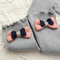 thumbnail image 5 of 1 PC Little Baby Girls Ankle Length Knit Footless Tights Bowknot Design with Ruffle, 5 of 5