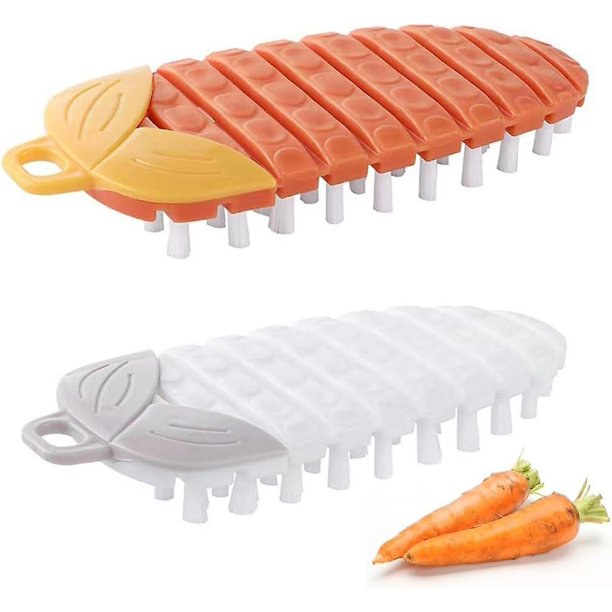 Cepillo colgante de verduras YONGSHENG 2 piezas para patatas y zanahorias