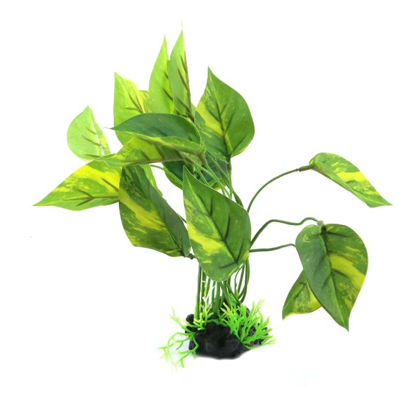 LC LICTOP Aquarium Artificial Plastic Plant Simulation Water Plant Decor Fish Tank Decoration Green(Pack of 1)